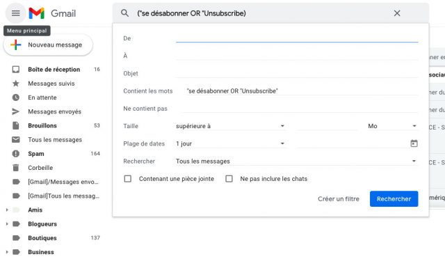 Ten filtr pozwoli Ci pozbyć się e-maili z newsletterów.
