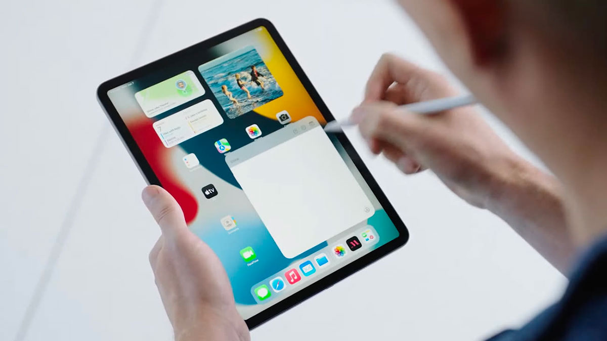 iPadOS 15 na iPadzie Pro